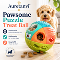 Auretanvi™ Pawsome Puzzle Treat Ball